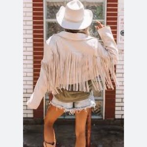 FORNIA FRINGE JACKET